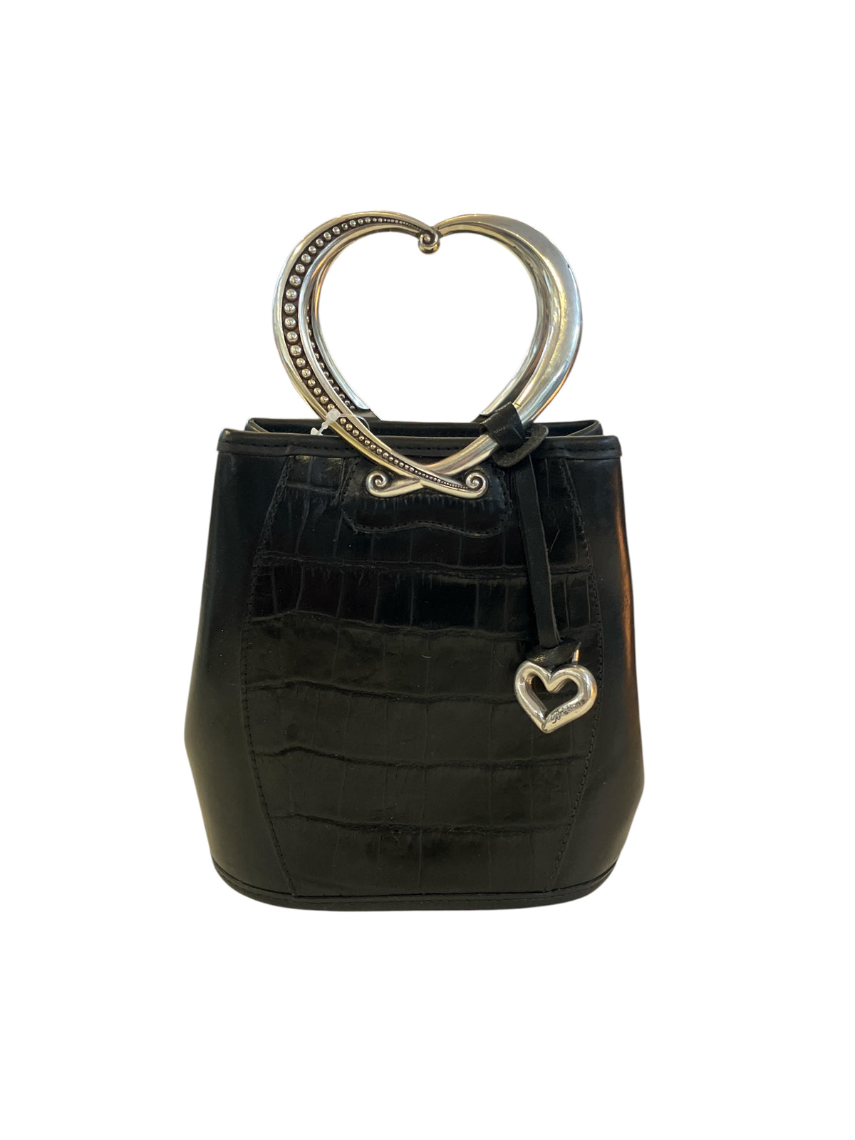 Vintage Brighton Mini Bucket Bag with Heart Shaped Handle