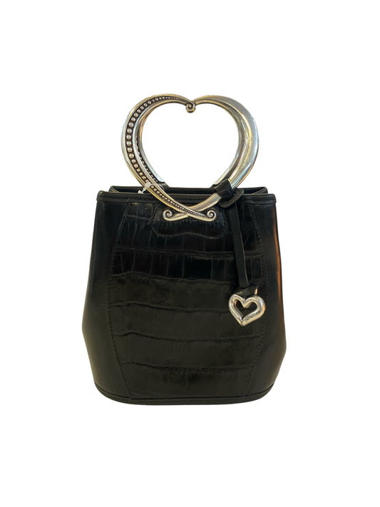 Vintage Brighton Mini Bucket Bag with Heart Shaped Handle