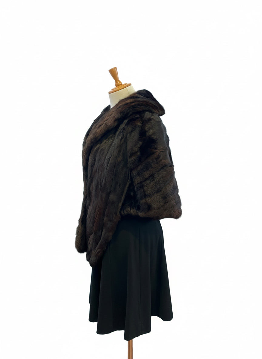 Vintage Genuine Fur Stole by L.R. Fox of New York