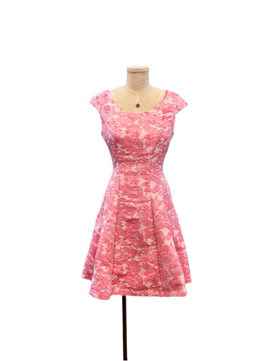 Betsey Johnson Hot Pink A Line Dress