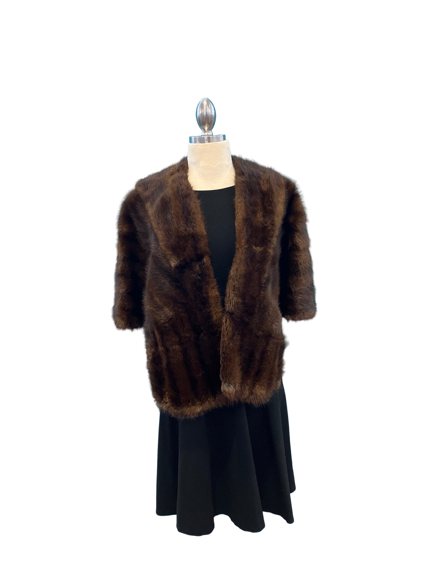 Vintage Genuine Fur Stole by Pearlman Furs of Clayton