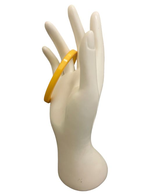 Bakelite Yellow Color Bangle (2nd)