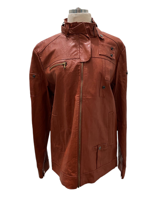Vintage Hui Yi Leather Jacket