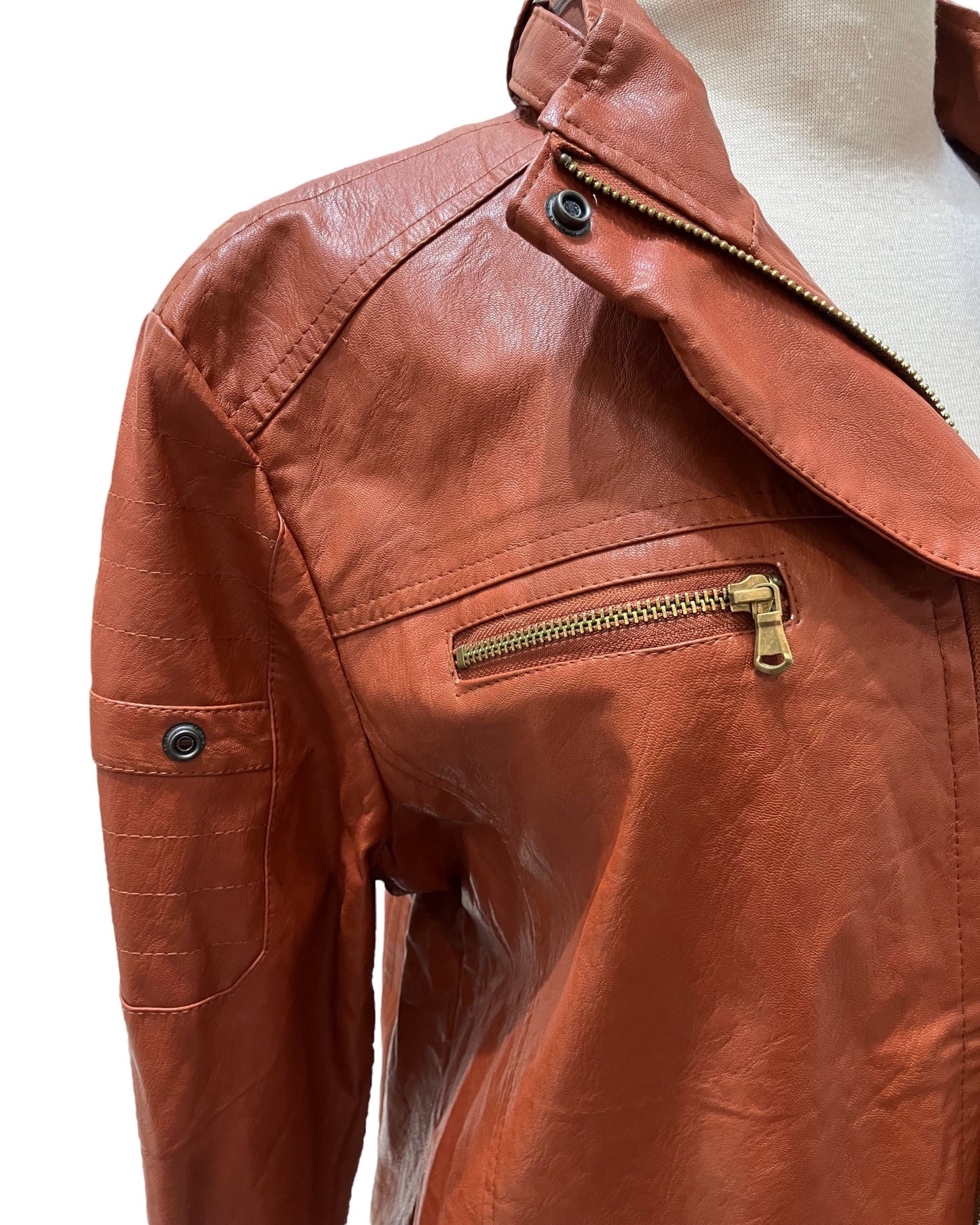 Vintage Hui Yi Leather Jacket
