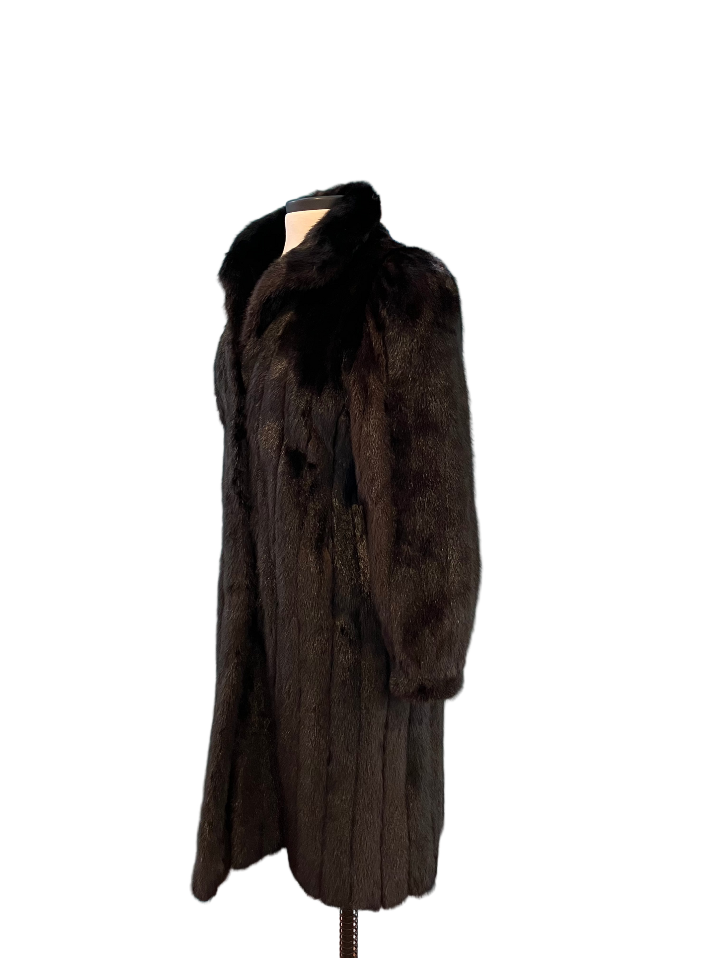 Vintage Weinstock Dress Length Mink Coat