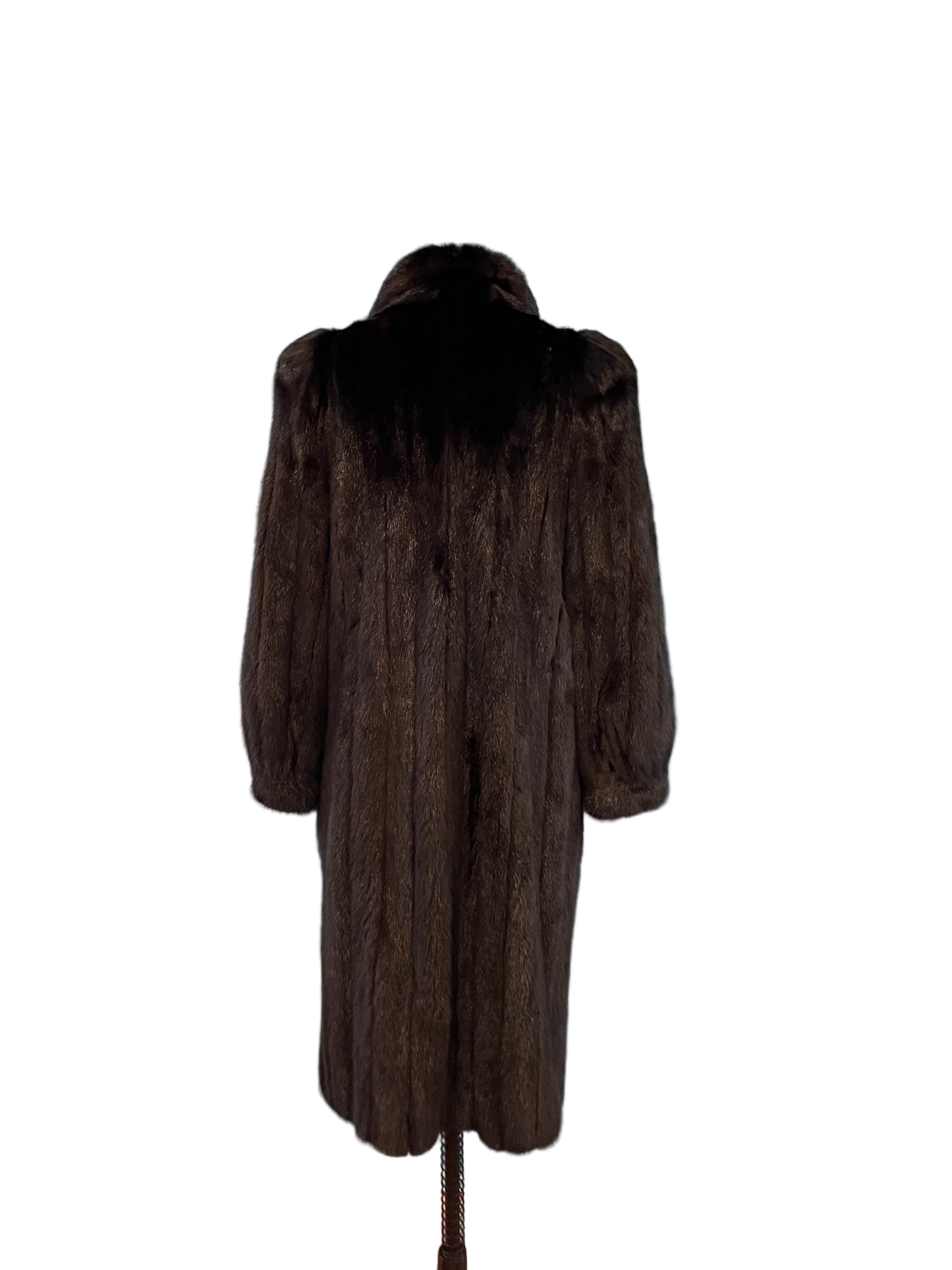 Vintage Weinstock Dress Length Mink Coat